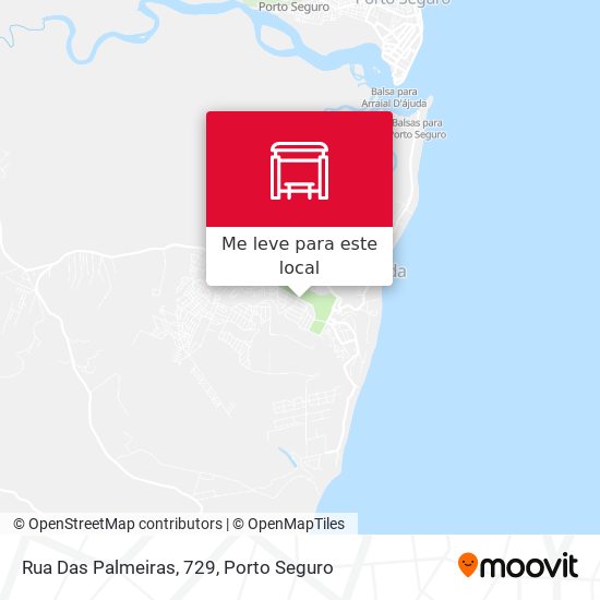 Rua Das Palmeiras, 729 mapa