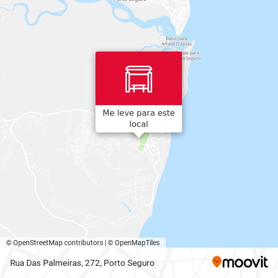Rua Das Palmeiras, 272 mapa
