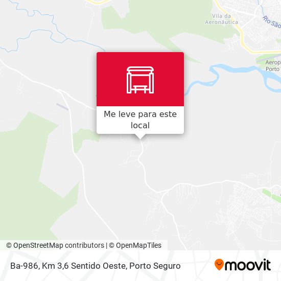 Ba-986, Km 3,6 Sentido Oeste mapa