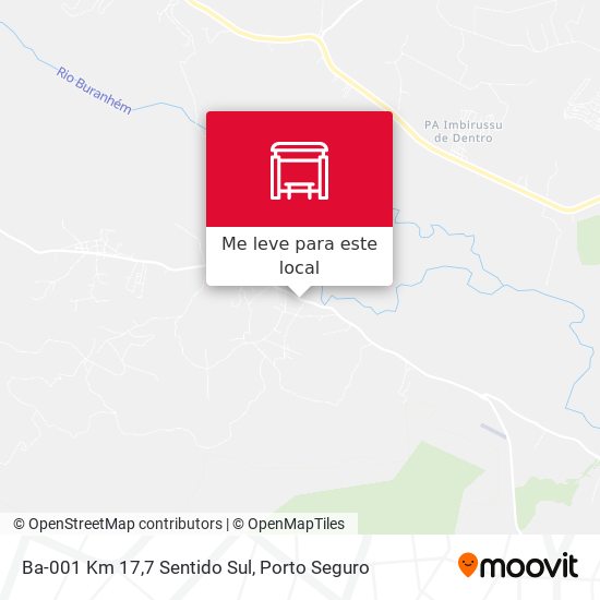 Ba-001 Km 17,7 Sentido Sul mapa