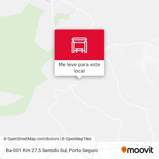 Ba-001 Km 27,5 Sentido Sul mapa