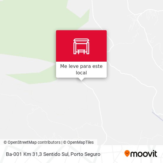 Ba-001 Km 31,3 Sentido Sul mapa