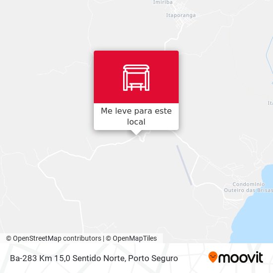 Ba-283 Km 15,0 Sentido Norte mapa