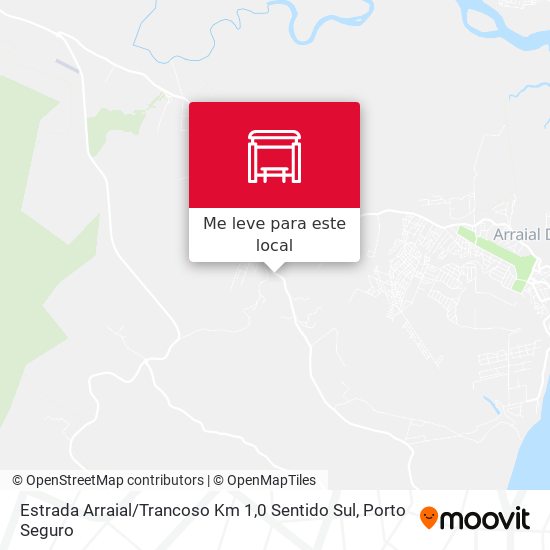 Estrada Arraial / Trancoso Km 1,0 Sentido Sul mapa