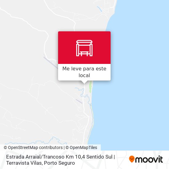 Estrada Arraial / Trancoso Km 10,4 Sentido Sul | Terravista Vilas mapa