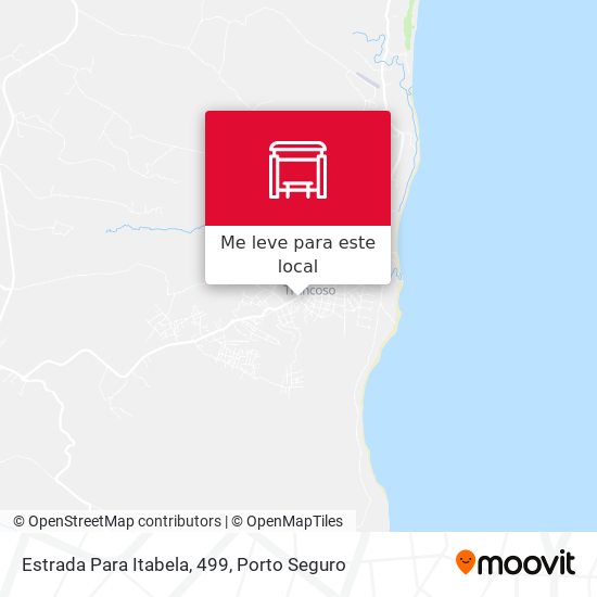 Estrada Para Itabela, 499 mapa