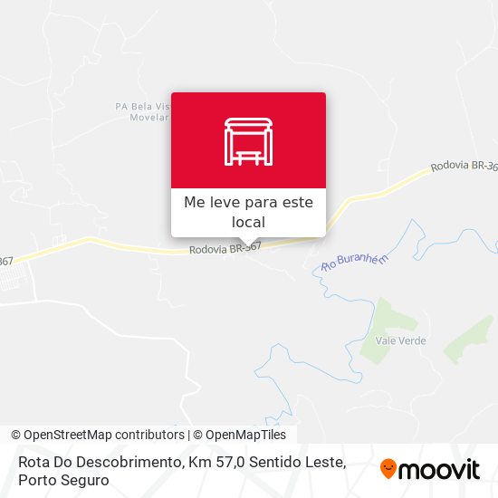 Rota Do Descobrimento, Km 57,0 Sentido Leste mapa