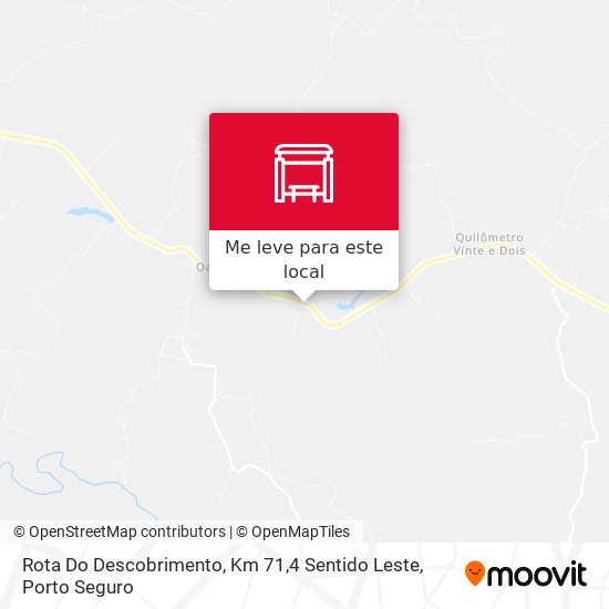 Rota Do Descobrimento, Km 71,4 Sentido Leste mapa