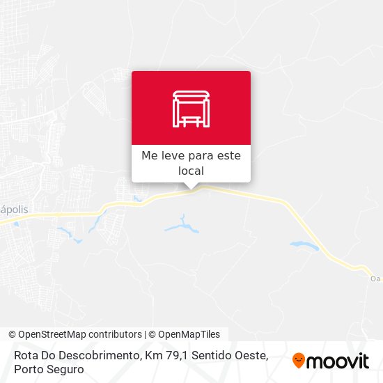 Rota Do Descobrimento, Km 79,1 Sentido Oeste mapa