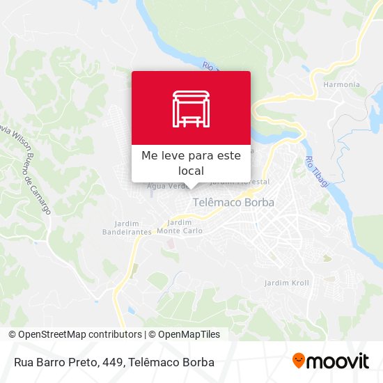 Rua Barro Preto, 449 mapa
