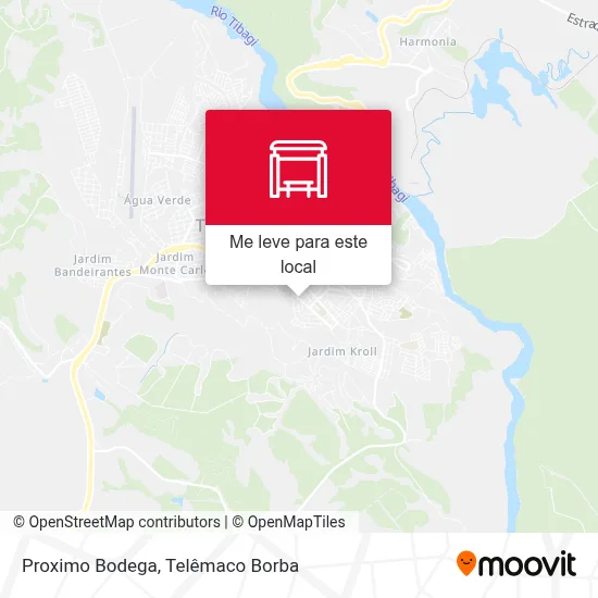 Proximo Bodega mapa