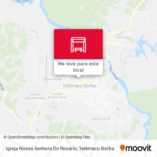 Igreja Nossa Senhora Do Rosário mapa