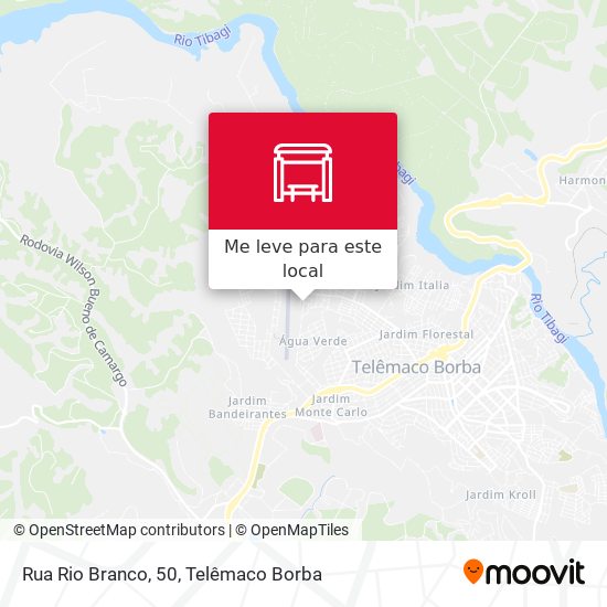 Rua Rio Branco, 50 mapa