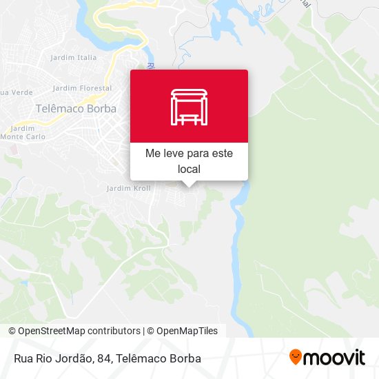 Rua Rio Jordão, 84 mapa
