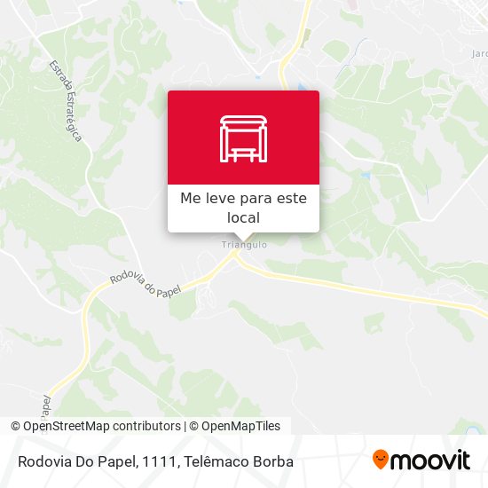 Rodovia Do Papel, 1111 mapa