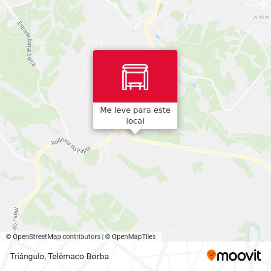 Triângulo mapa