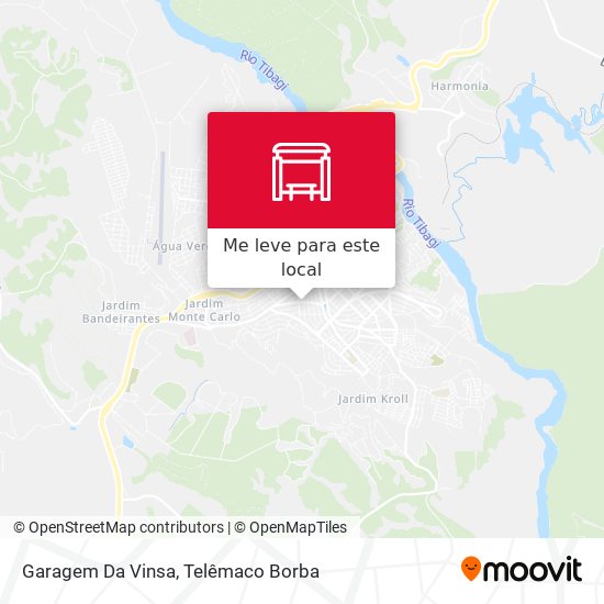 Garagem Da Vinsa mapa