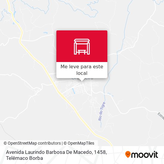 Avenida Laurindo Barbosa De Macedo, 1458 mapa