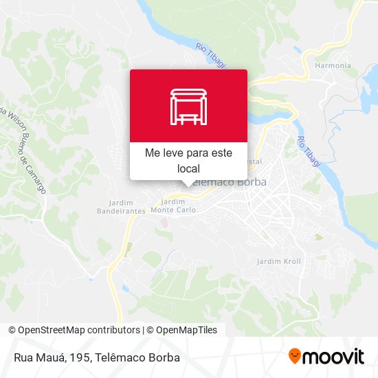 Rua Mauá, 195 mapa