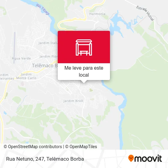 Rua Netuno, 247 mapa
