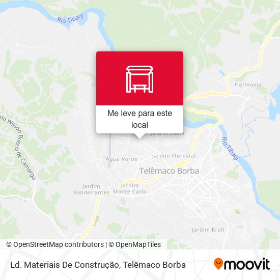 Ld. Materiais De Construção mapa