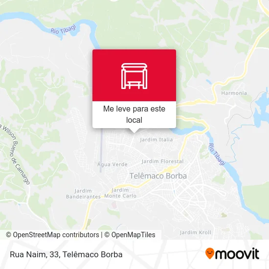 Rua Naim, 33 mapa