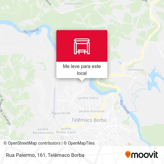Rua Palermo, 161 mapa