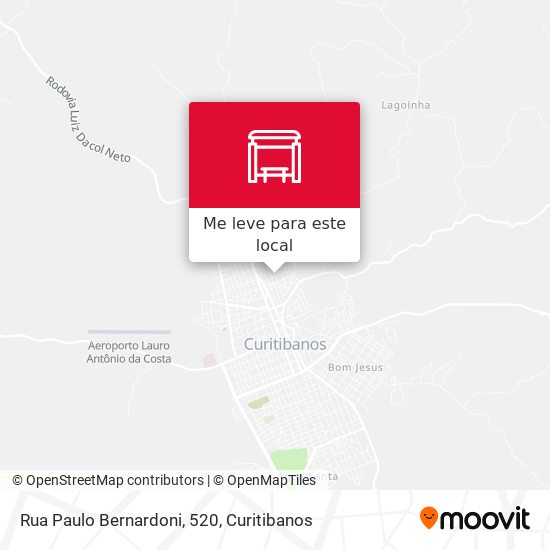 Rua Paulo Bernardoni, 520 mapa
