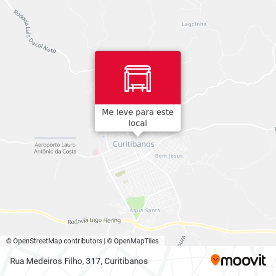 Rua Medeiros Filho, 317 mapa