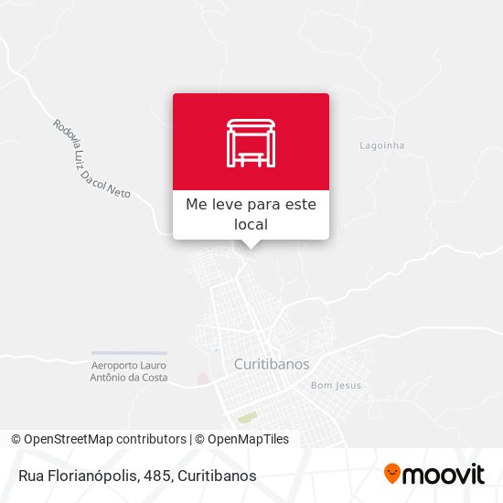 Rua Florianópolis, 485 mapa