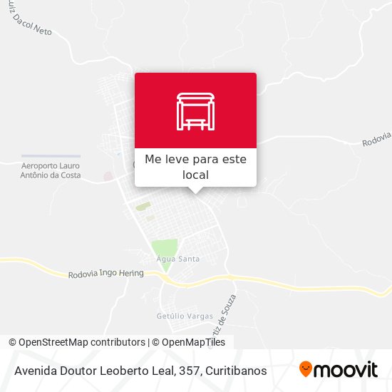 Avenida Doutor Leoberto Leal, 357 mapa