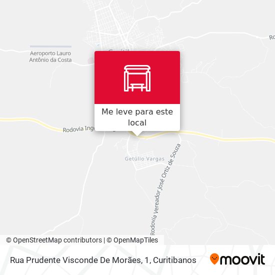 Rua Prudente Visconde De Morães, 1 mapa