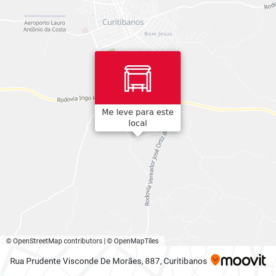 Rua Prudente Visconde De Morães, 887 mapa
