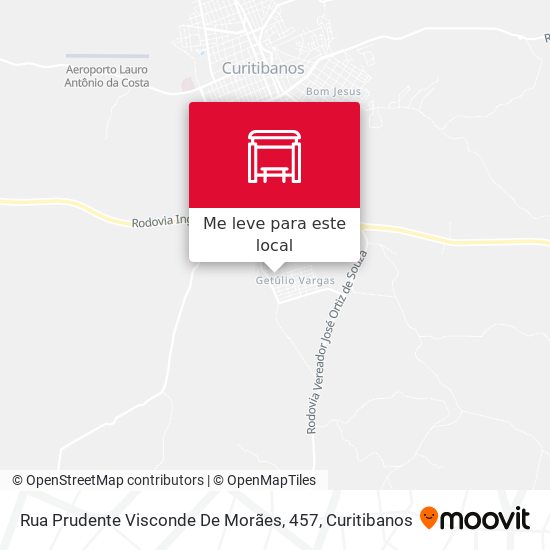 Rua Prudente Visconde De Morães, 457 mapa