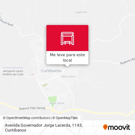 Avenida Governador Jorge Lacerda, 1143 mapa