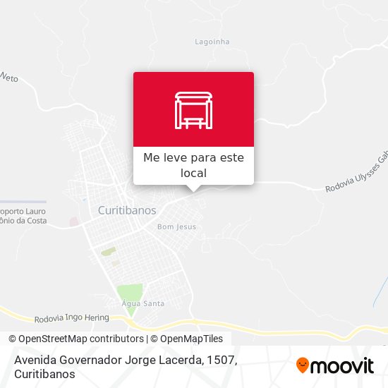 Avenida Governador Jorge Lacerda, 1507 mapa