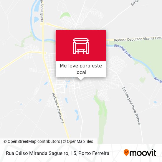 Rua Célso Miranda Sagueiro, 15 mapa