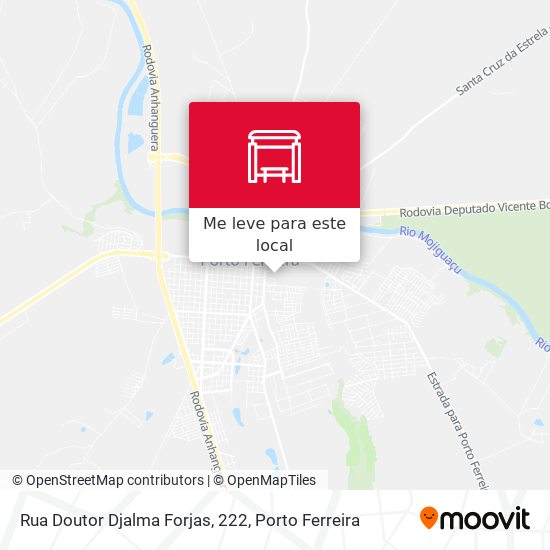 Rua Doutor Djalma Forjas, 222 mapa