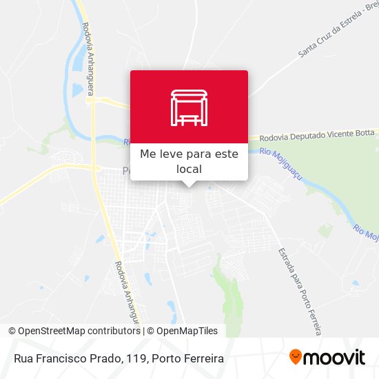 Rua Francisco Prado, 119 mapa