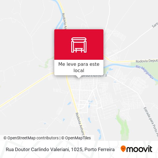 Rua Doutor Carlindo Valeriani, 1025 mapa