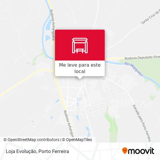 Loja Evolução mapa