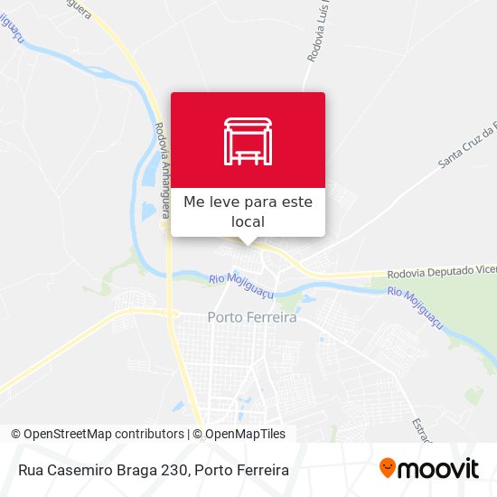 Rua Casemiro Braga 230 mapa