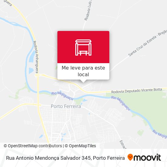 Rua Antonio Mendonça Salvador 345 mapa