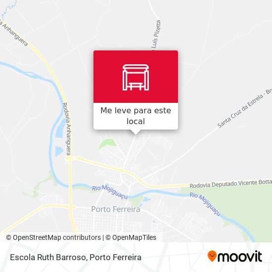 Escola Ruth Barroso mapa