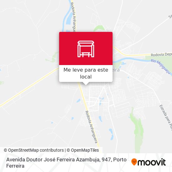 Avenida Doutor José Ferreira Azambuja, 947 mapa