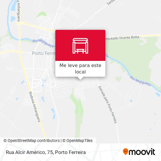 Rua Alcir Américo, 75 mapa