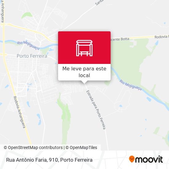 Rua Antônio Faria, 910 mapa