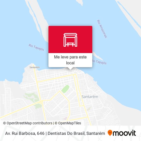 Av. Rui Barbosa, 646 | Dentistas Do Brasil mapa