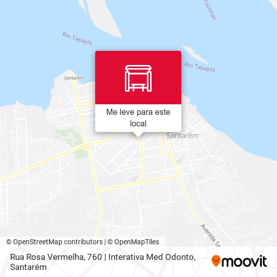 Rua Rosa Vermelha, 760 | Interativa Med Odonto mapa