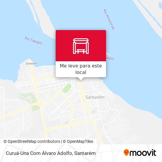 Curuá-Una Com Álvaro Adolfo mapa